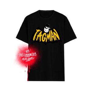 TAG MAN TEE - sérigraphie BLACK- PRÉCOMMANDES
